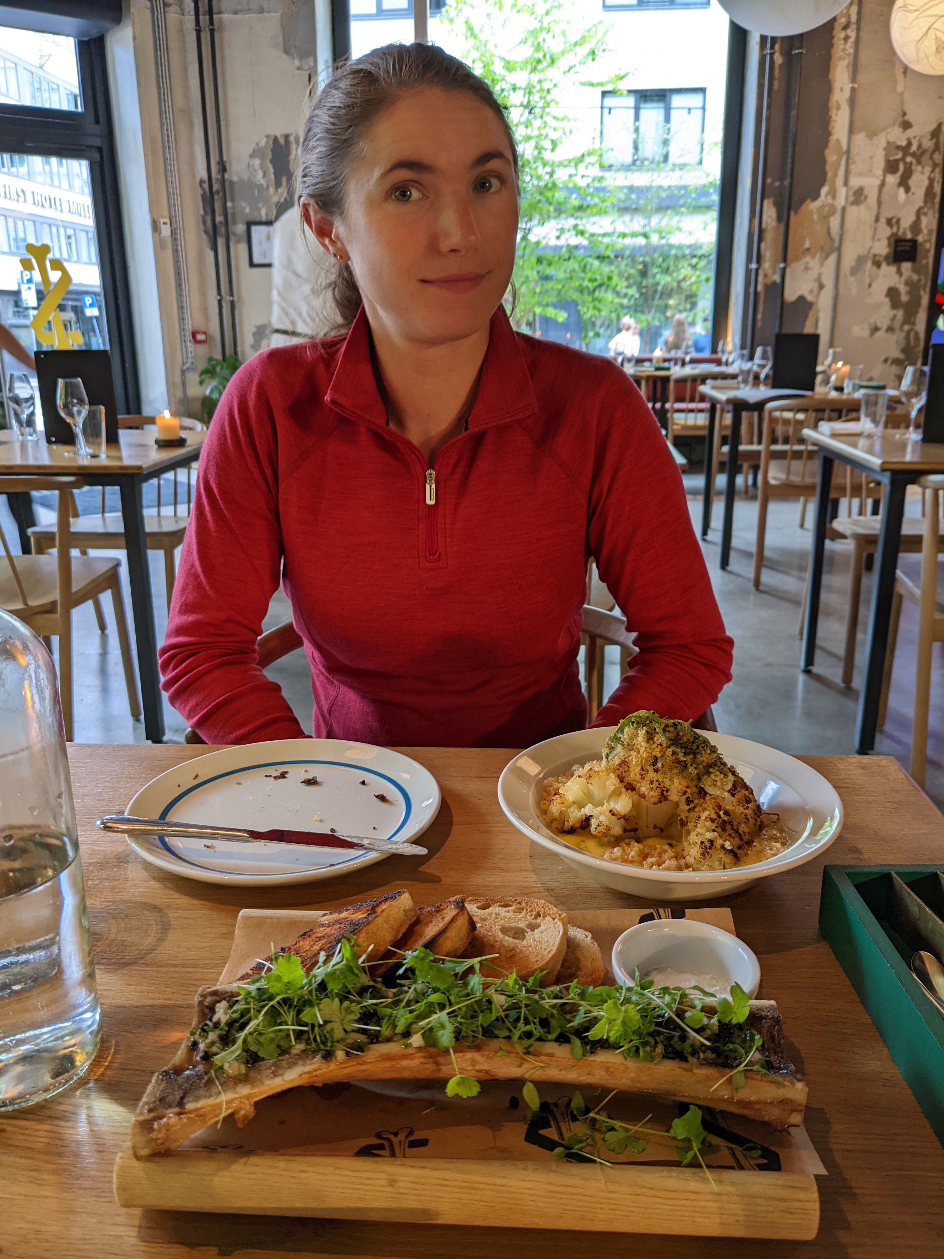 First plates at Sentralen, Oslo