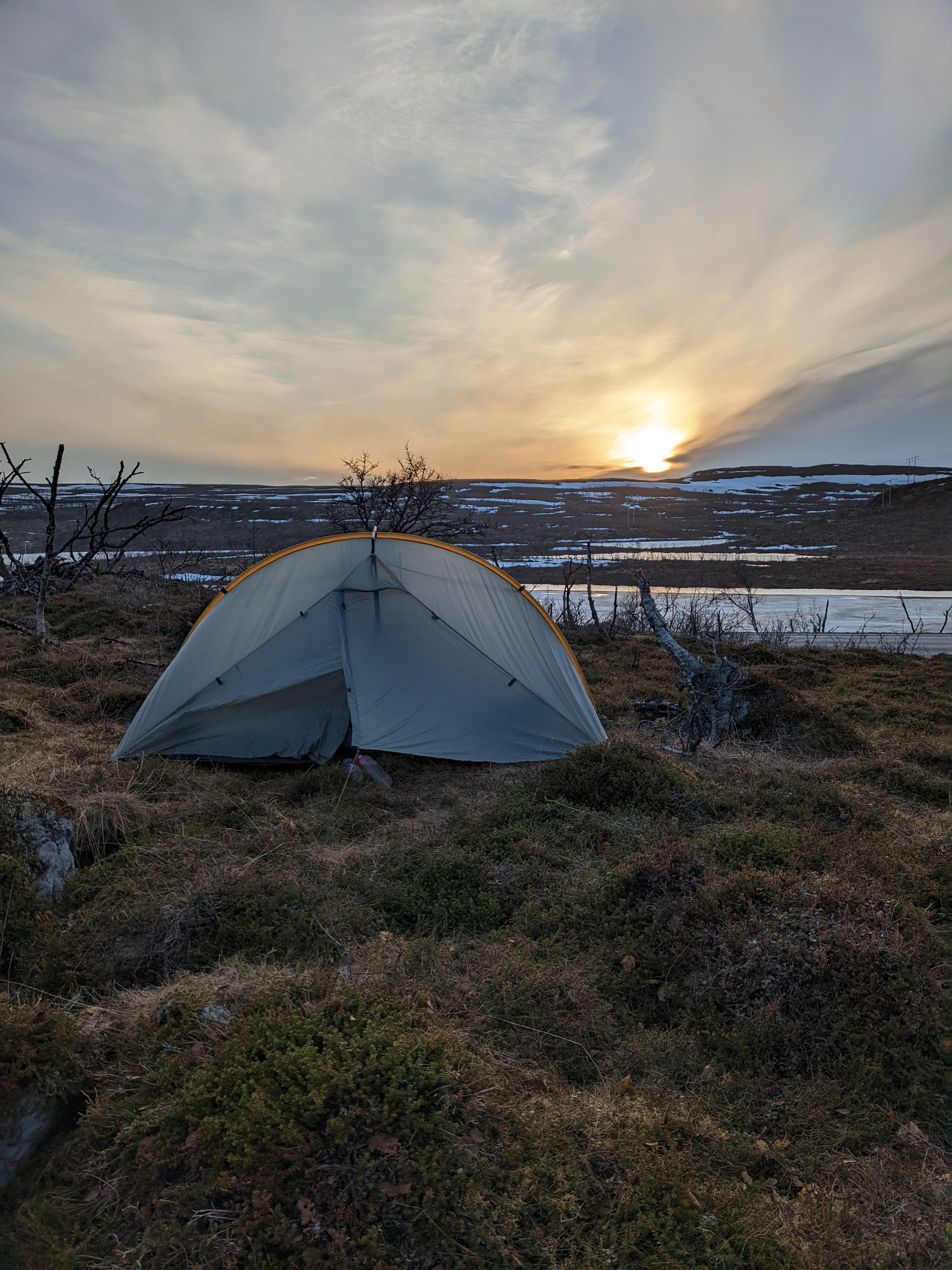 Camp above Varangerbotn